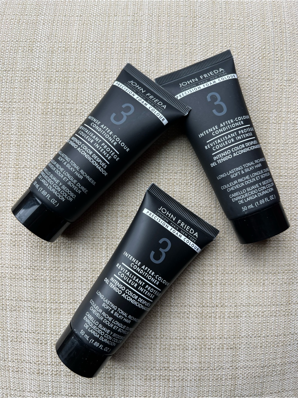 🆕 SET OF 3 John Frieda Intense After-Colour Conditioner